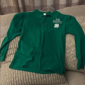 4H Green Polo Shirt